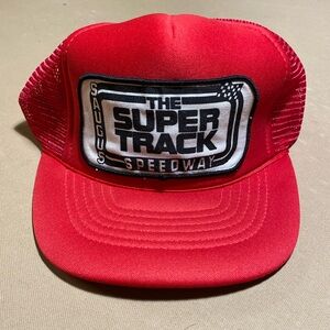 Vintage trucker hat Saugus speedway